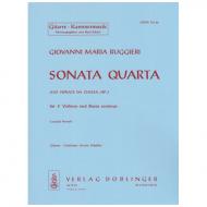 Ruggieri, G. M.: Sonata quarta F-Dur Op. 3 