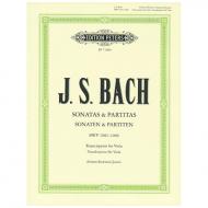 Bach, J. S.: 6 Sonaten und Partiten BWV 1001-1006 – für Viola 