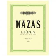 Mazas, J. F.: Etüden Op. 36 Band 3: 18 Etudes d artistes 