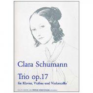 Schumann, C.: Klaviertrio Op. 17 g-Moll 