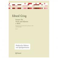 Grieg, E.: Violasonate Op. 45 c-Moll 