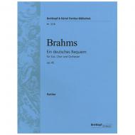 Brahms, J.: Ein deutsches Requiem Op. 45 