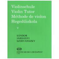 Sandor, F.: Violinschule Band 5 