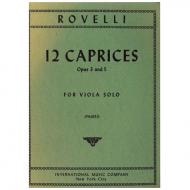 Rovelli, P.: 12 Caprices Op. 3 & Op. 5 