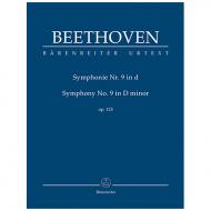Beethoven, L. v.: Symphonie Nr. 9 d-Moll Op. 125 (mit Schlusschor »An die Freude«) 