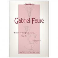 Fauré, G.: 8 Pièces brèves Op. 84 