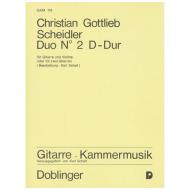 Scheidler, C .G.: Duo Nr. 2 D-Dur 
