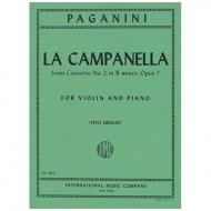 Paganini, N.: La Campanella Op. 7 (Kreisler) 