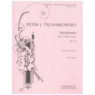 Tschaikowski, P. I.: Variationen über ein Rokoko-Thema Op. 33 