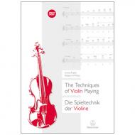 Arditti, I./Platz, R.: Die Spieltechnik der Violine (+DVD) 
