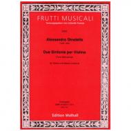 Stradella, A.: Sinfonie per Violino solo e Basso – Bd.3 (Turin) 