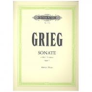 Grieg, E.: Sonate e-Moll Op. 7 
