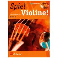 Elst, J. v.: Spiel Violine Band 2 (+ 2 CD´s) 