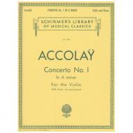 Accolay, J. B.: Violinkonzert Nr. 1 a-Moll 
