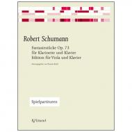 Schumann, R.: Fantasiestücke Op. 73 für Klarinette und Klavier 