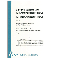 Cirri, G. B.: 6 Konzertante Trios Op. 18 Band 1 (Trios 1-3) 