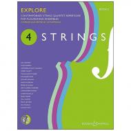 4 Strings: Explore – Partitur (+CD) 