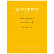 Schubert, F.: Streichquartette Band 2 – D18, D32, D36, D68 