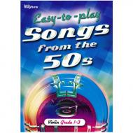 Easy to play: Songs from the 50's Violin Grade 1-3 