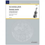Schmelzer, J. H.: Sonata sexta A-Dur 
