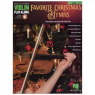 Favorite Christmas Hymns for Violin (+Online Audio) 