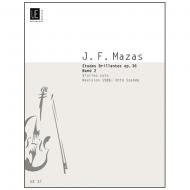 Mazas, J. F.: Etudes brillantes Op. 36 Band 2 