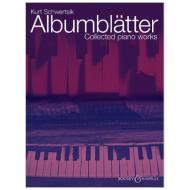 Schwertsik, K.: Albumblätter – Klavierwerke 