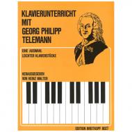 Telemann, G. Ph.: Leichte Klavierstücke 