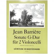 Barriere, J.-B.: Sonate G-Dur 