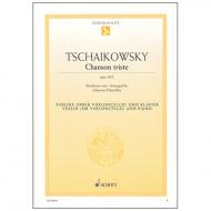 Tschaikowski, P. I.: Chanson Triste Op. 40/2 