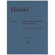 Händel, G. F.: 7 Violinsonaten 