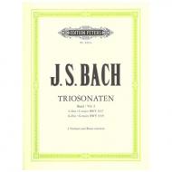 Bach, J. S.: Triosonaten Band 1 