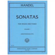Händel, G. F.: 6 Sonaten Band 1 