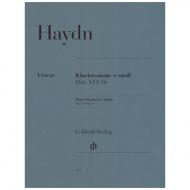 Haydn, J.: Klaviersonate e-Moll Hob. XVI: 34 