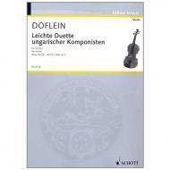 Doflein, E.: Ungarische Komponisten: Leichte Duette (Seiber, Bartók, Kardosa) 