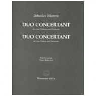 Martinu, B.: Duo concertant (1937) 