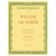 Fesch, W. d.: 6 Violinsonaten – Band 2 