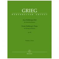 Grieg, E.: Aus Holbergs Zeit op. 40 