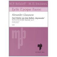 Glasunow, A.: 2 Stücke aus dem Ballett "Raymonda" Op. 57 