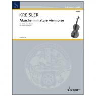 Kreisler, F.: Marche miniature viennoise – erleichtert 
