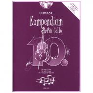 Kompendium für Cello - Band 10 (+CD) 
