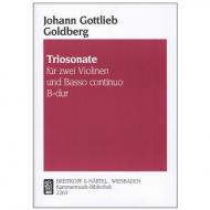 Goldberg, J. G.: Triosonate B-Dur 