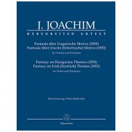 Joachim, J.: Fantasien über Ungarische und Irische (Schottische) Motive 