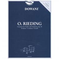 Rieding, O.: Violinkonzert Op. 35 h-Moll (+CD) 