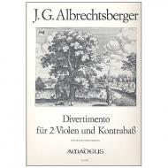 Albrechtsberger, J.G.: Divertimento D-Dur 