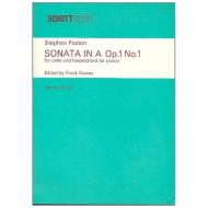 Paxton, S.: Sonata Op. 1/1 A-Dur 