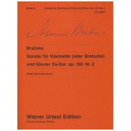 Brahms, J.: Violasonate Op. 120/2 Es-Dur 