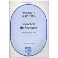 Potstock, W. H.: Souvenir de Sarasate – Fantasia espagnole Op. 15 