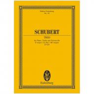 Schubert, F.: Klaviertrio D 929 Op. 100 Es-Dur 