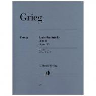 Grieg, E.: Lyrische Stücke Heft II Op. 38 